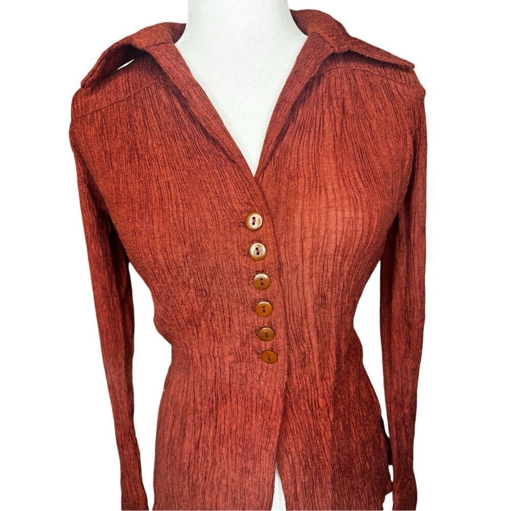 Nwt Revolve X Savannah Morrow The Label Elle Blouse Size Xs — image 5 of 8